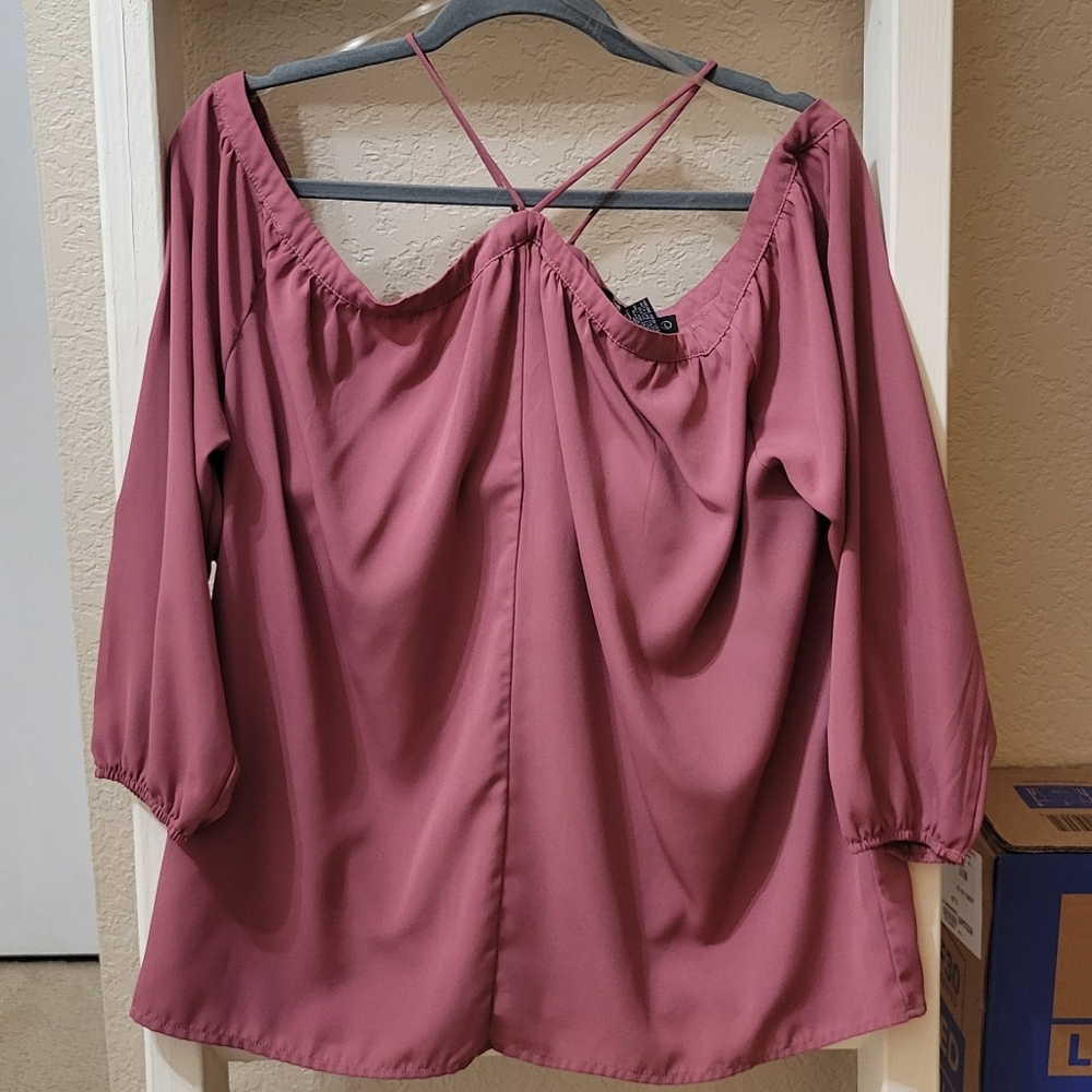 Off the shoulder blouse